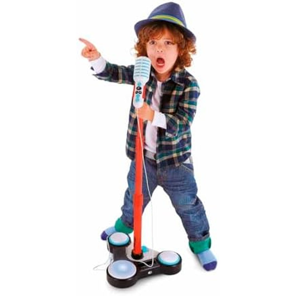 Early Learning Centre Music Sing Star Mic V21 Battery Operated, Musical Microphone, Dance