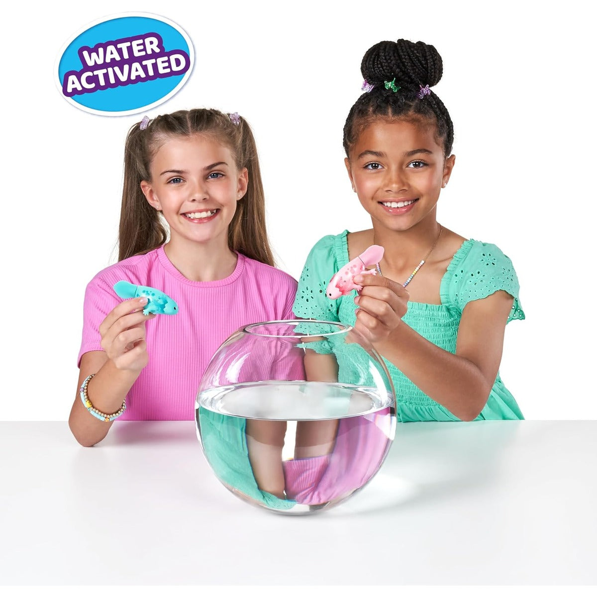 Pets Alive Robo Axolotl Swimming, Electronic Pet Toy (2 Pack) by ZURU