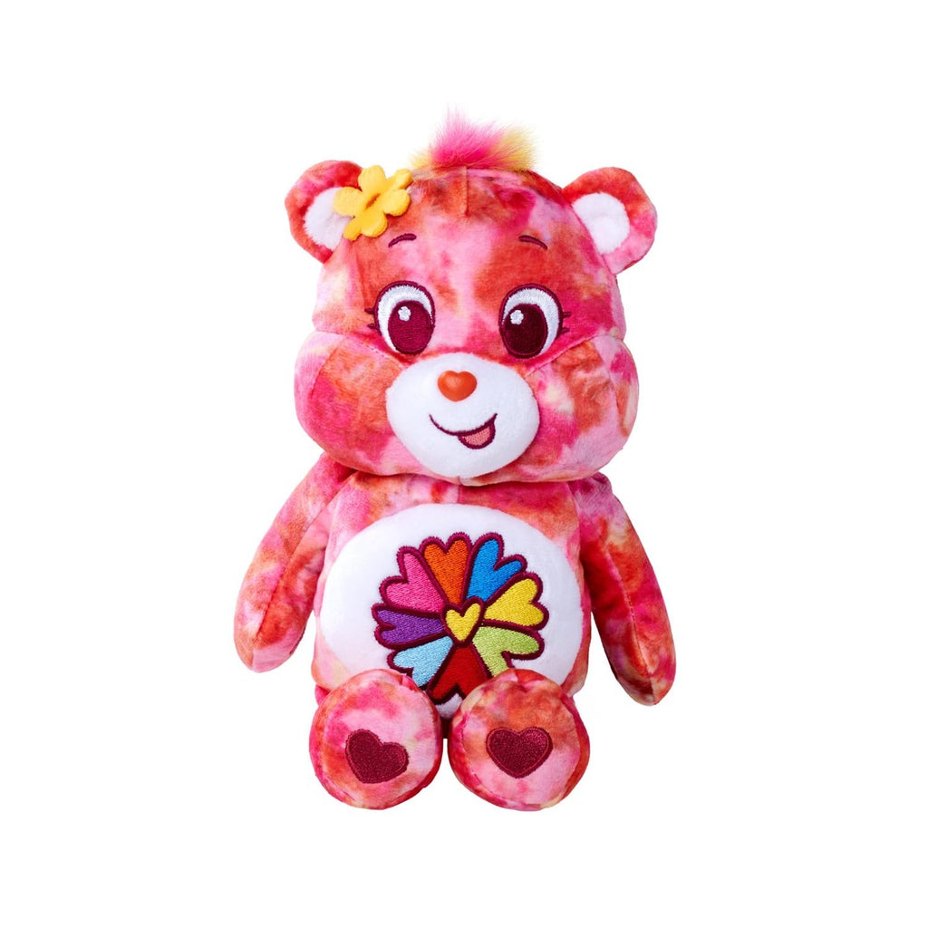 Simba - Lucky Bear Flower Power Bear Cuddly Toy 35 cm - Cuddly Soft