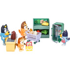 Bluey Series 13 Let's Play Chef Family Shopping Trip Exclusive Figure Playset