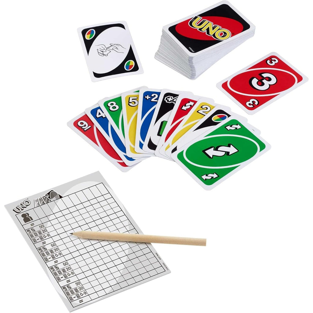 Uno Deluxe Card Game, 7 years +