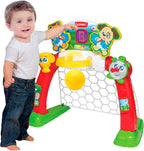Winfun: 4-in-1 Sports Center - 4 Modes: Soccer, Basketball, Bowling, &amp; Golf, LED Screen, Transforming Interactive Toy, Toddlers &amp; Kids Ages 18mo+