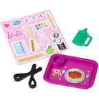 Barbie Teacher Doll with Brunette Fashion with Printed Dress, 1 Toddler, & Teaching Accessories