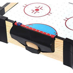 Merchant Ambassador Table Top Air Hockey 27 Inch (68.5 Cm)! Include 4 Legs! Exclusive Patent Technology!Easy Assemble! Simple Set up Corner! No Screw No Nails Needed! Age 3 & Above