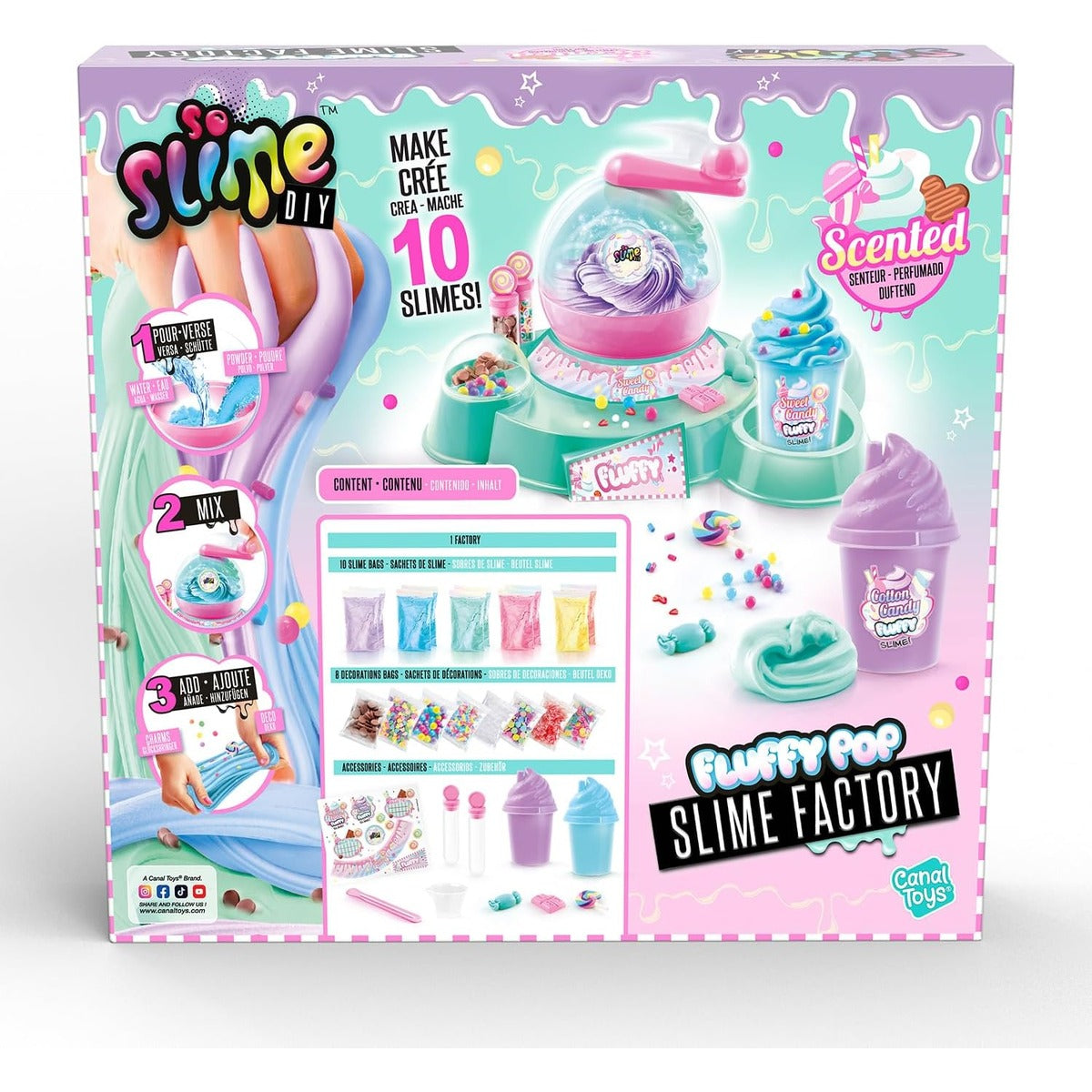 C Toys - So Slime - Slime Factory Fluffy - SSC375