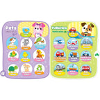 110 Bilingual Learning Book - First Words 12M+