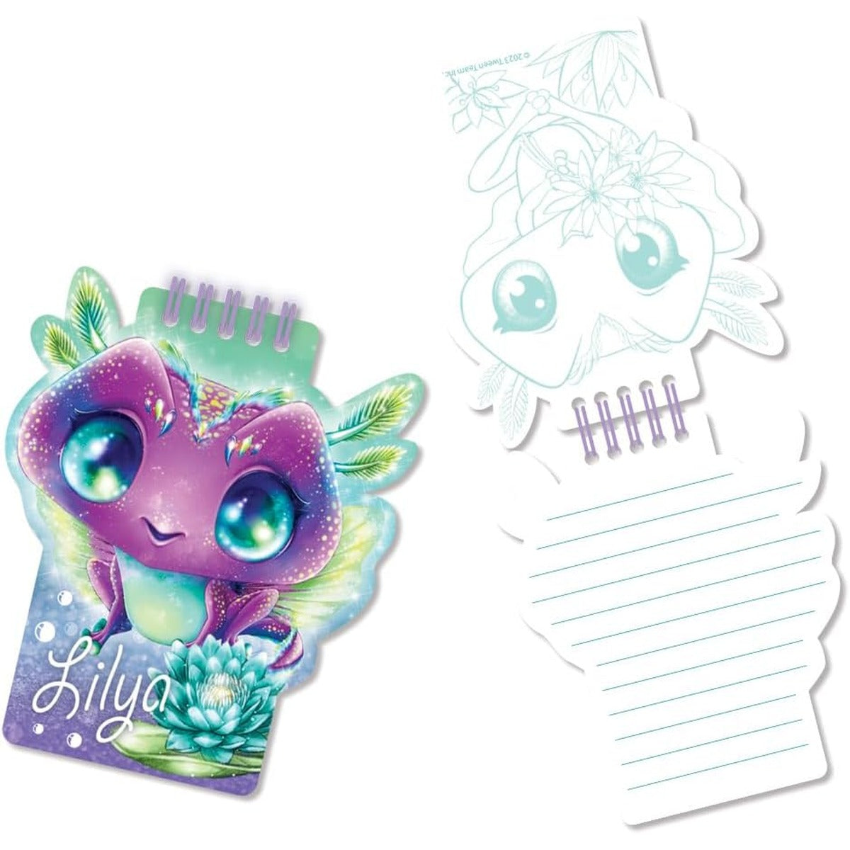 Nebulous Stars Large Fuzzy Notebook - Lilya