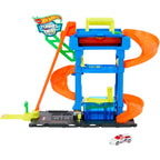 Hot Wheels City Tunnel Twist Car Wash & Color Shifters Vehicle in 1