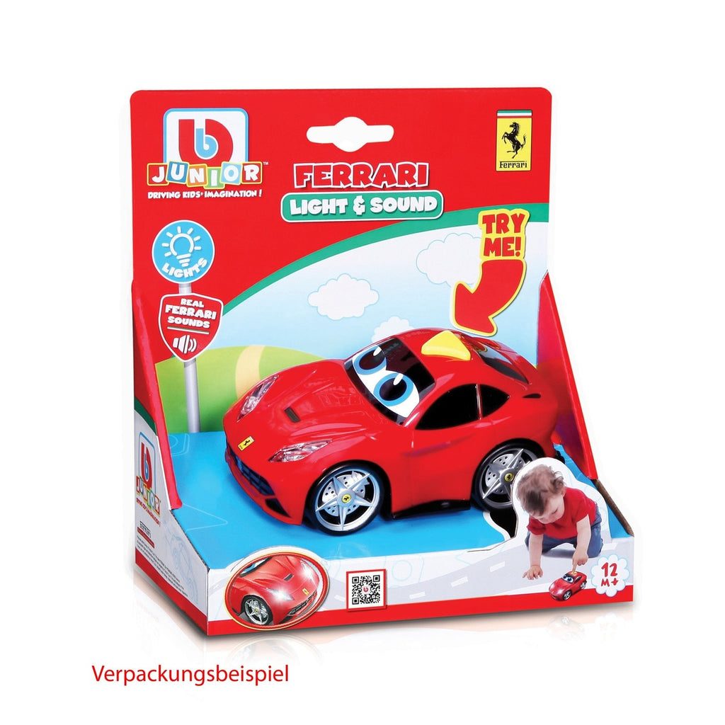 BB Junior Play & Go Ferrari Light & Sound 488 GTB Vehicle
