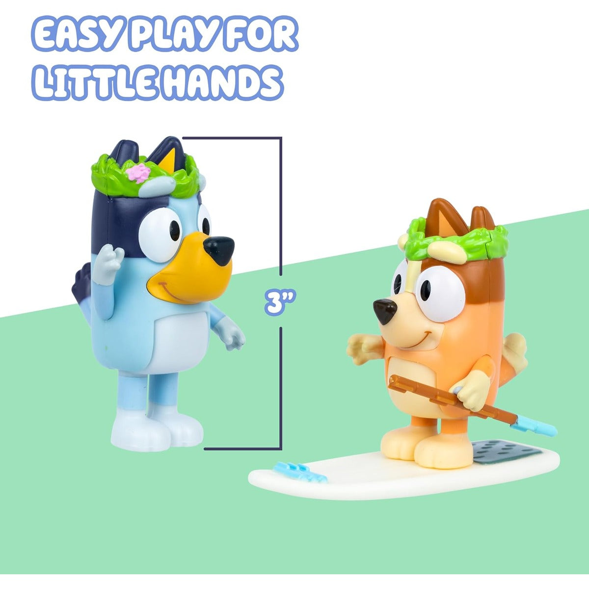 Bluey S14 Figure 2Pk Rug Island