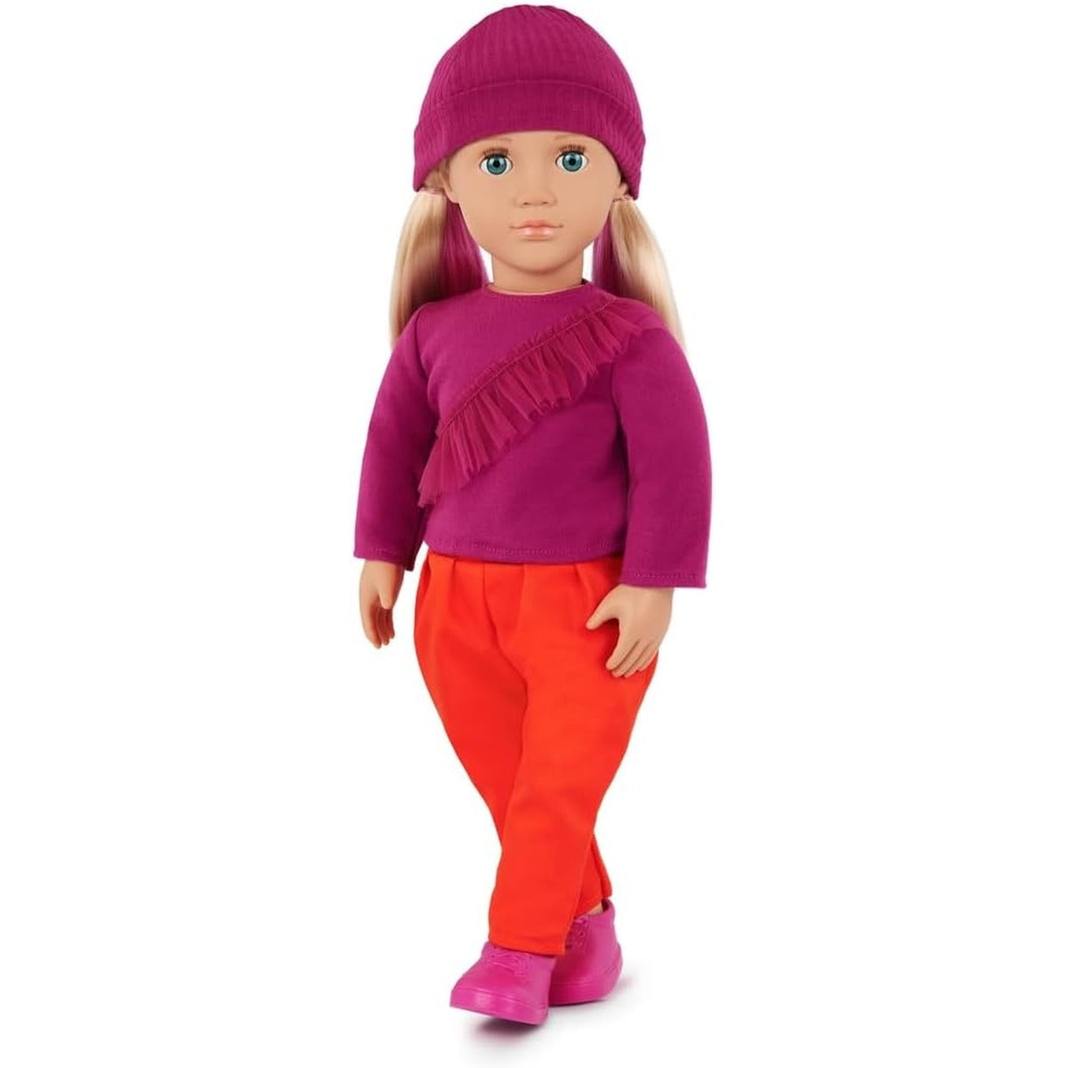 Our Generation 18 cm Fashion Doll in Colour Block Outfit, Shay