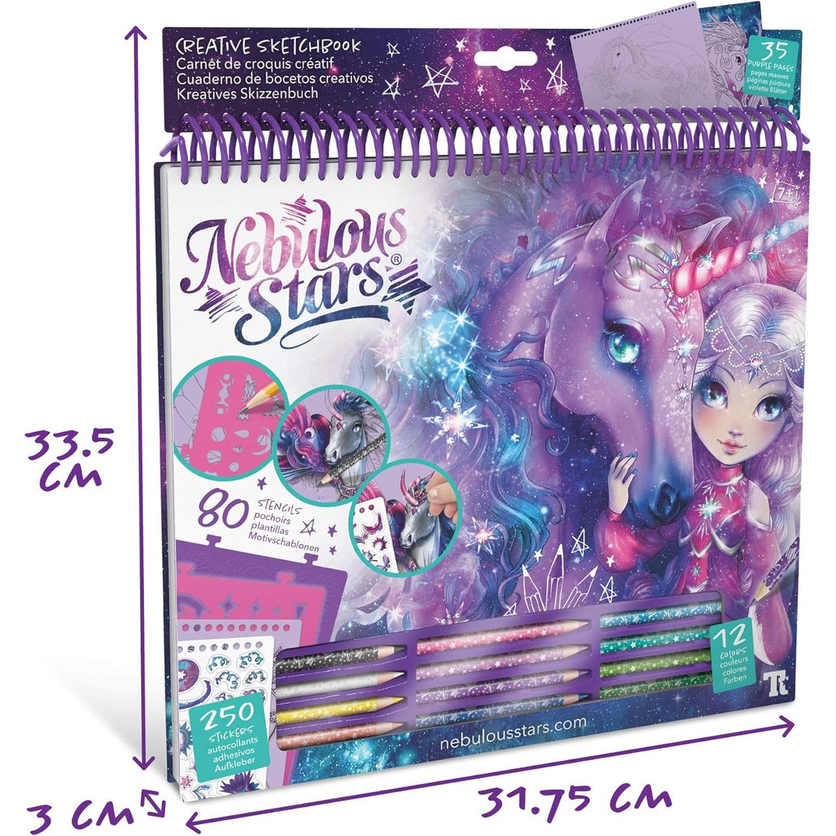 Nebulous Stars Fantasy Horses Sketchbook