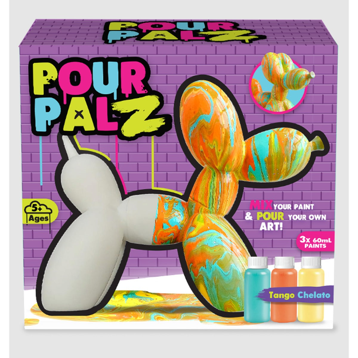 Pour Palz Balloon Dog Asst (3 Asst) 60ml - MUMLOVE