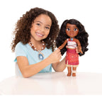 Moana 2 Officially Licensed Disney's My Friend Moana Doll By Jakks Pacific, Stands 14" / 36 cm Tall, Includes Doll Outfit and Doll Anklet, Suggested for Ages 3+