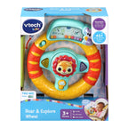 VTech Baby Roar & Explore Wheel, Interactive Baby Toy with Phrases