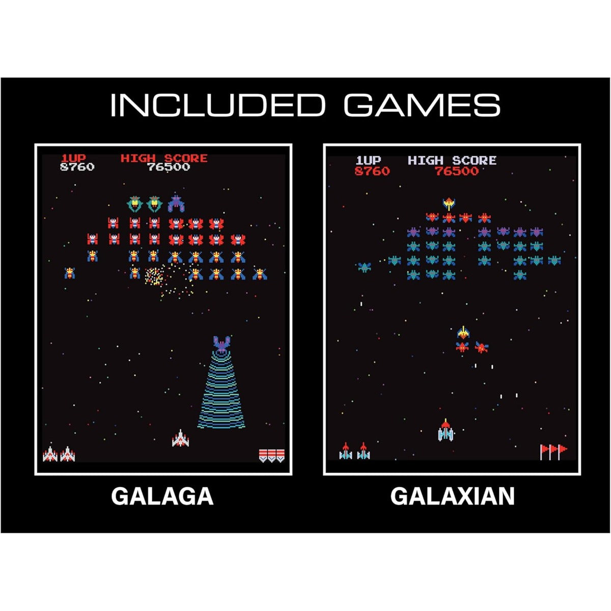 My Arcade Galaga/Galaxian Pocket Player Pro: Portable Video Game