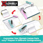 Tech Deck, Shane O'Neill's Olympic Games Paris 2024 Ramp Customizable X-Connect Park Creator Playset & Exclusive Fingerboard, Kids Toy for Ages 6+