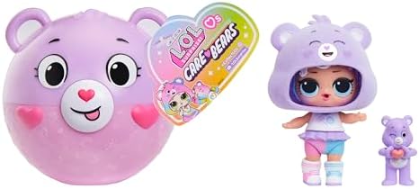 LOL Surprise Loves Care Bears Tots Dolls Collection with Fashions, Accessories, Character
