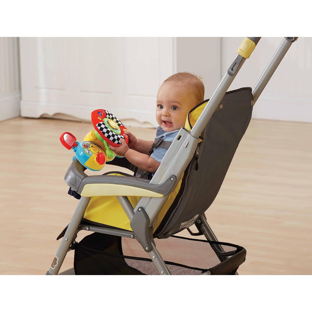 VTech Toot Toot Drivers Baby Driver, Interactive Pushchair Toy, Role