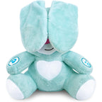 BabyBibi - Peluche de conejito de peluche suave interactivo, 16 pulgadas de alto, juguete Peek a Boo para edades de 6 meses a 5 años