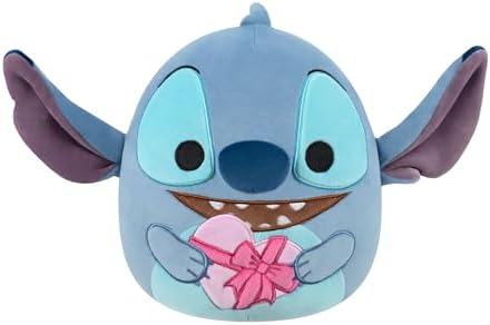 SQUISHMALLOW 8INCH STITCH WITH HEARTS PLUSH