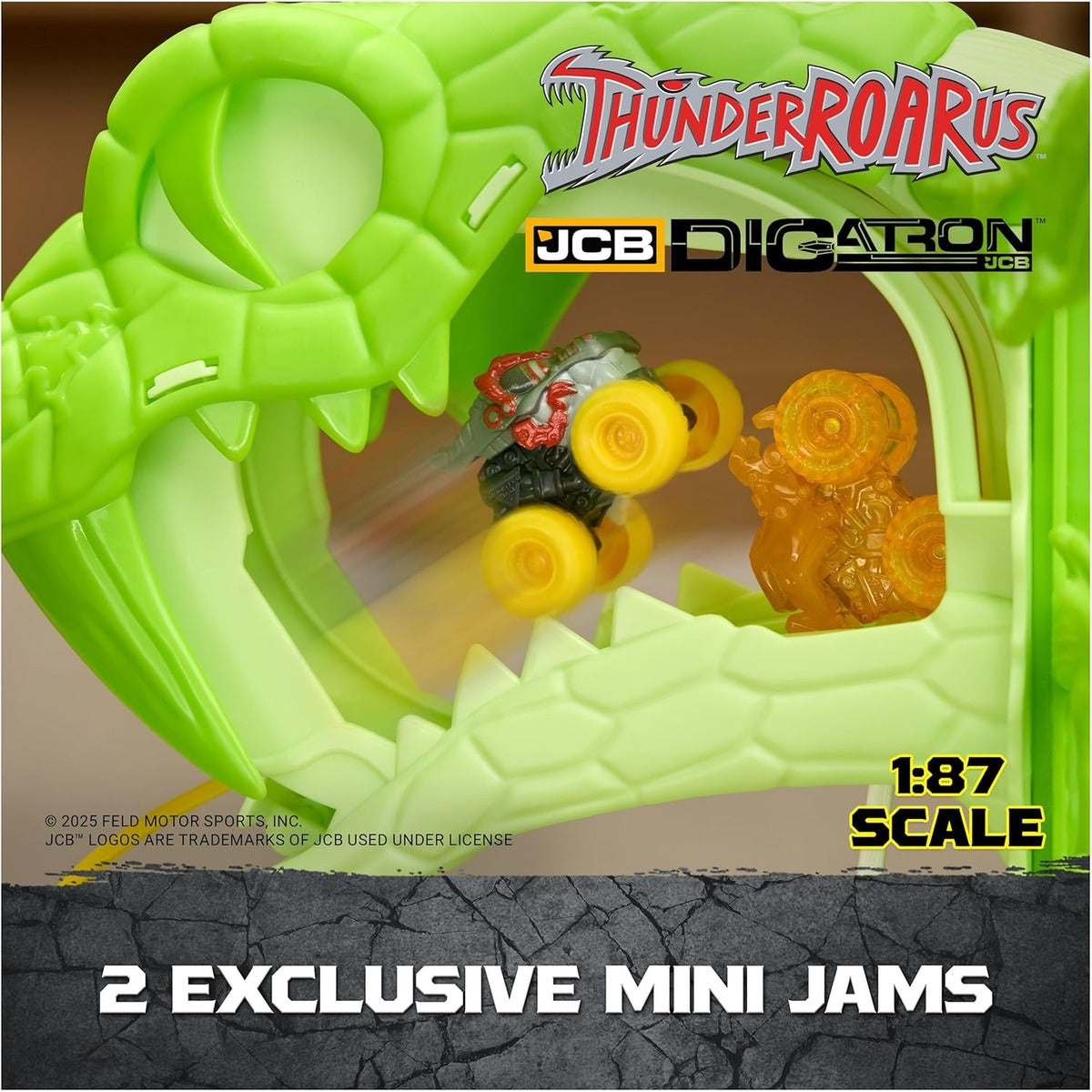 Monster Jam Mini Cobra Booster Playset