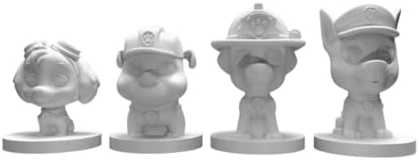 Shaker Maker Paw Patrol, Character Creation Magic Powder for Arts & Craft, Includes 4