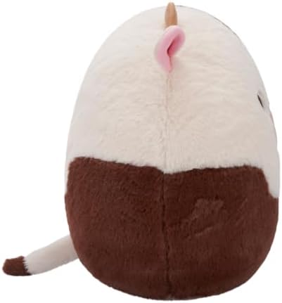 SQCR - Plush 12 Ronnie - Brown and White Cow - Fuzzamallows