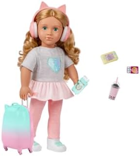 Our Generation Activity Travel Doll W/Accessories, Linzi