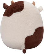 SQCR - Plush 12 Ronnie - Brown and White Cow - Fuzzamallows