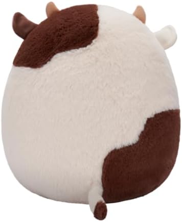 SQCR - Plush 12 Ronnie - Brown and White Cow - Fuzzamallows