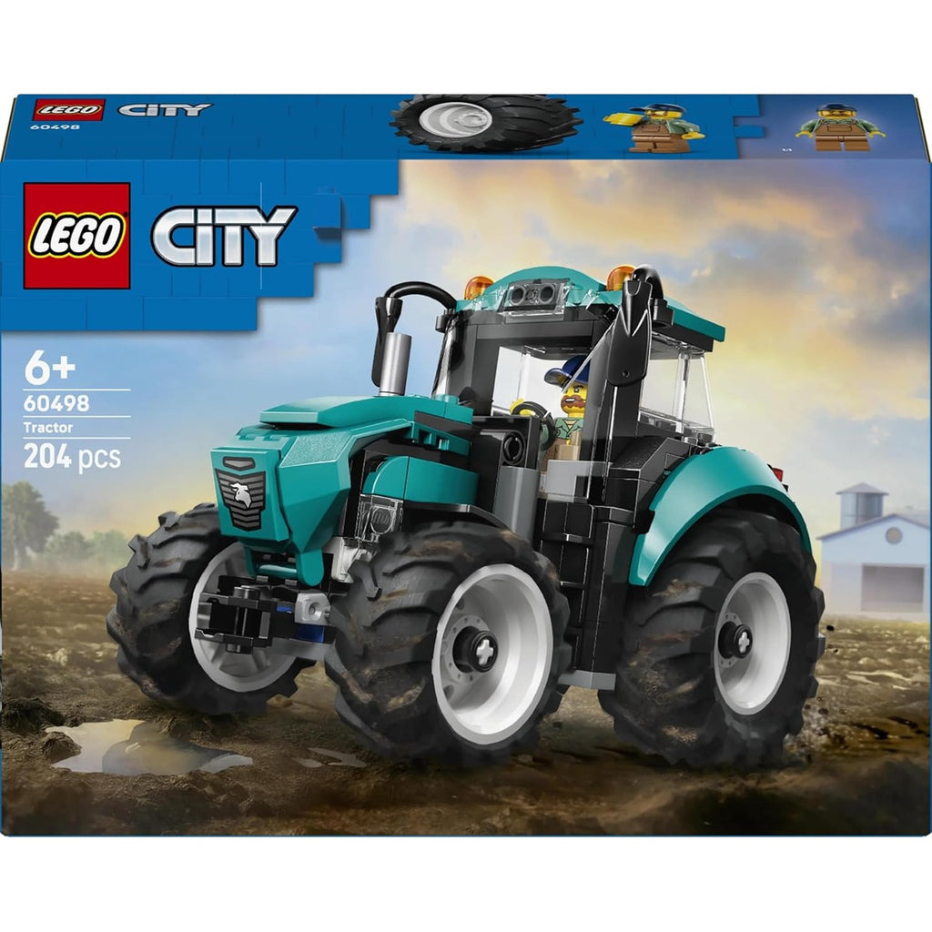 Lego 60498 City Tractor Toy, Birthday Present, Blocks, Educational, Boys, Girls, Children, 6, 7, 8, 9, Vehicle, Car
