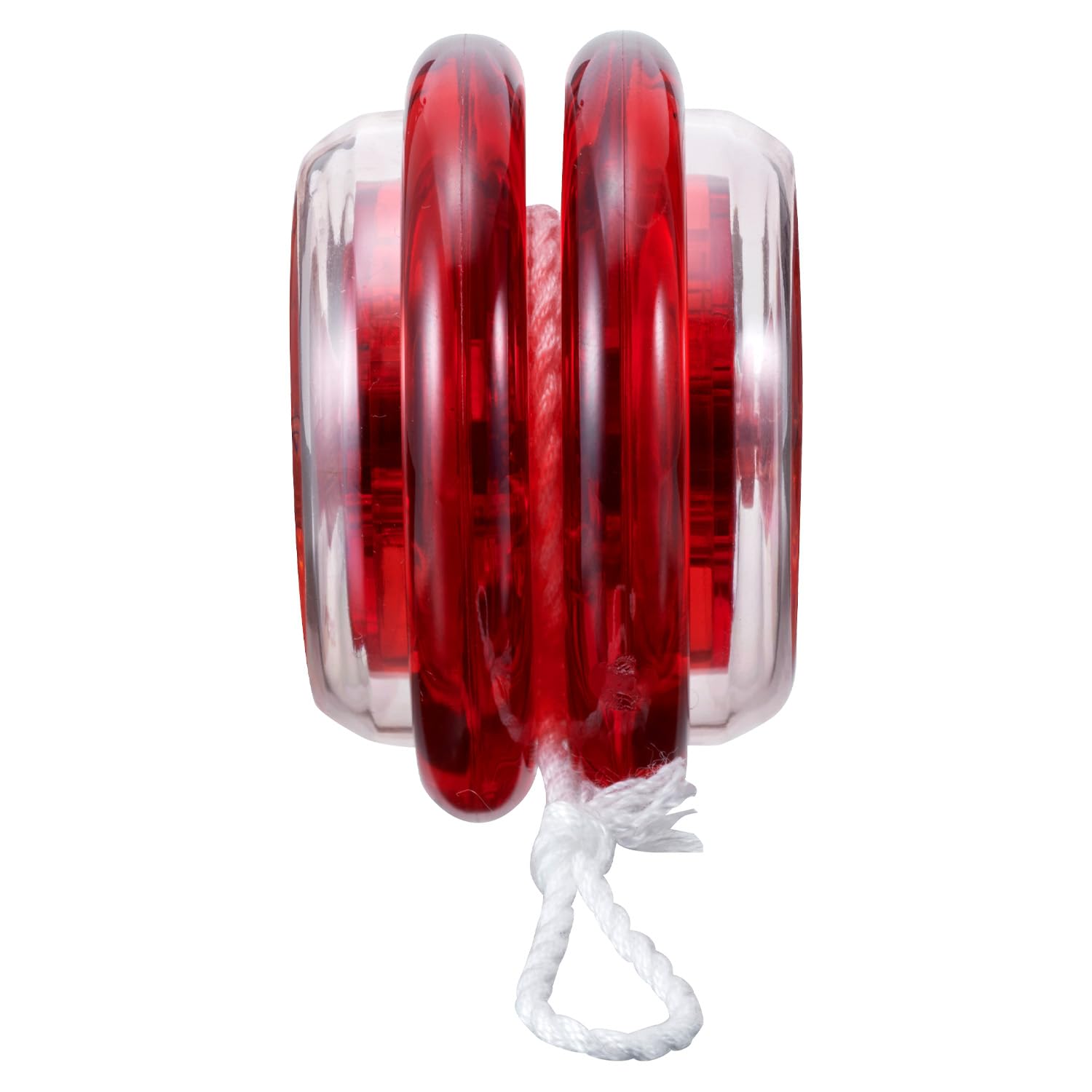 Bandai 60001 Accel Hyper Red Yo-Yo, Skill Game, Optimal Yoyo for Children 8 Years, with its Accel System, Test All Tricks Eas