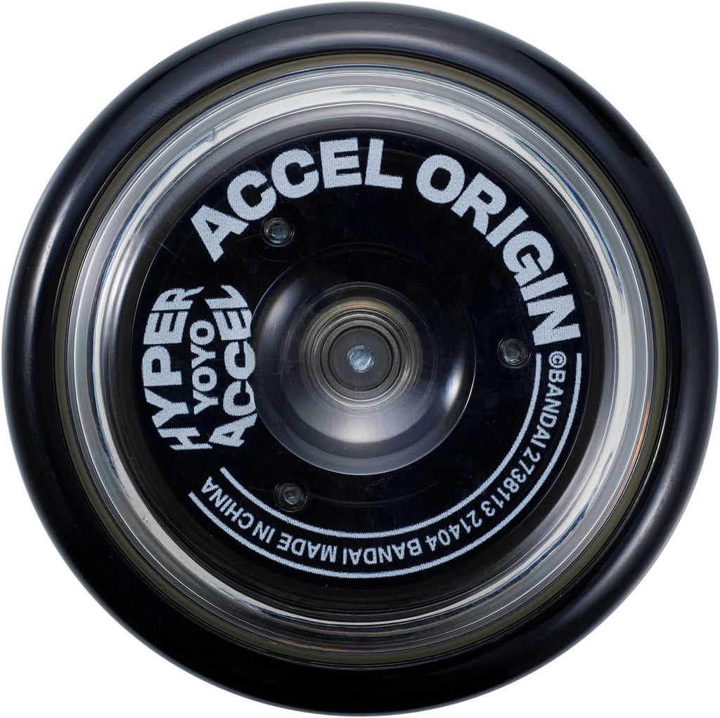 Bandai 60002 Accel Hyper Black Yo-Yo, Skill Game