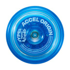 Bandai 60003 Accel Hyper Blue Yo-Yo, Skill Game, Optimal Yoyo for Children of 8 Years, with its Accel System, Test All Tricks