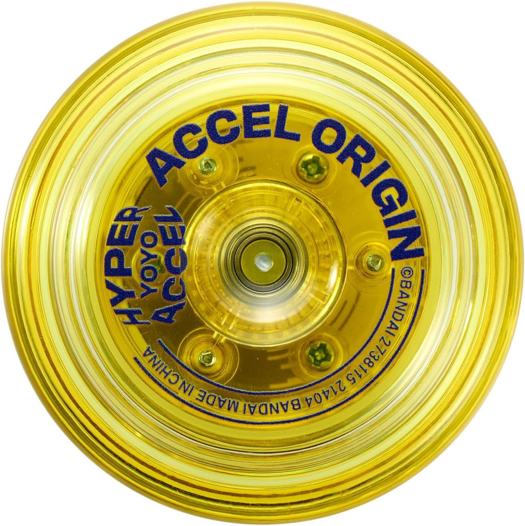 Bandai 60004 Accel Hyper Yellow Yo-Yo, Skill Game