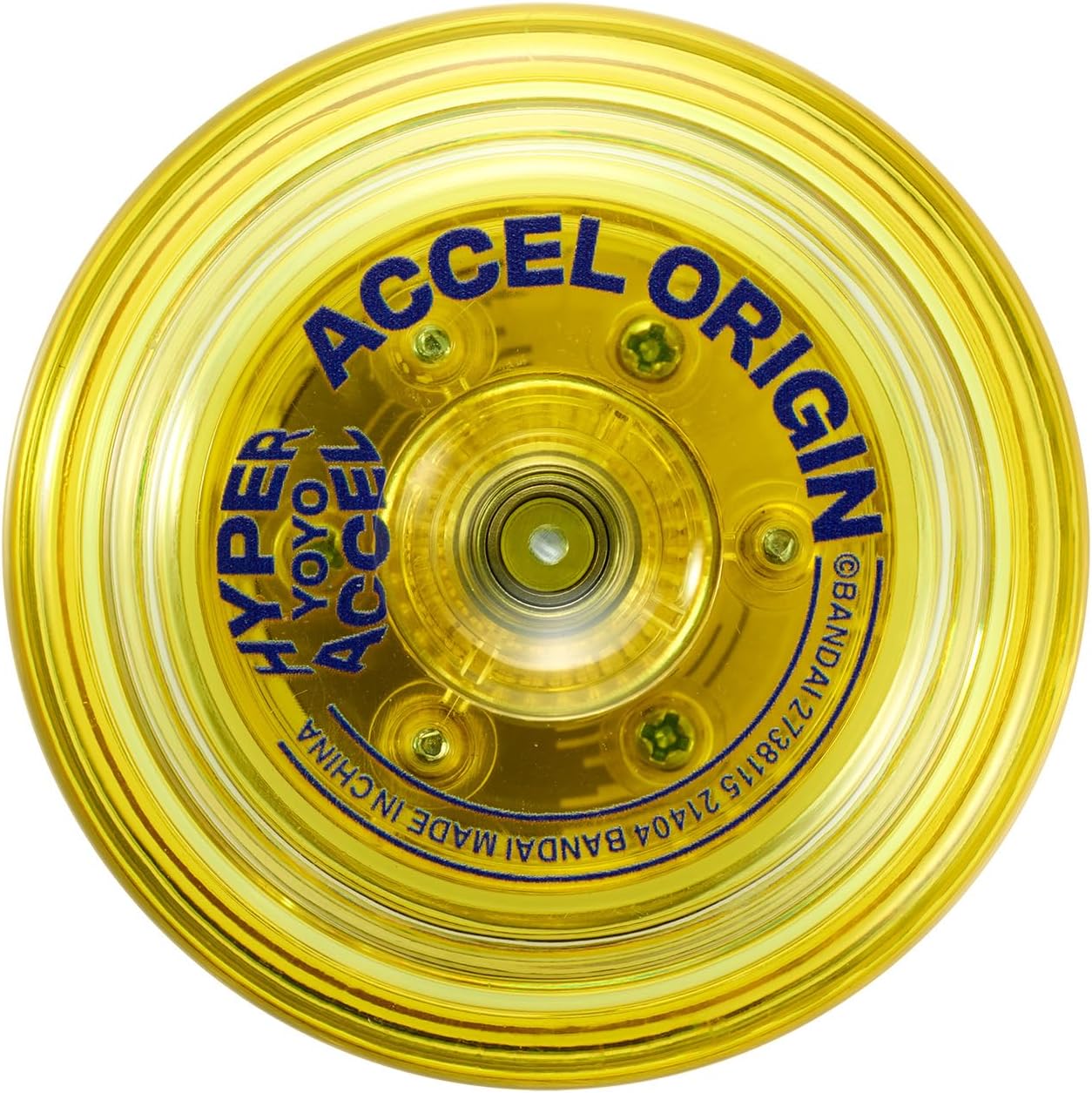 Bandai 60004 Accel Hyper Yellow Yo-Yo, Skill Game