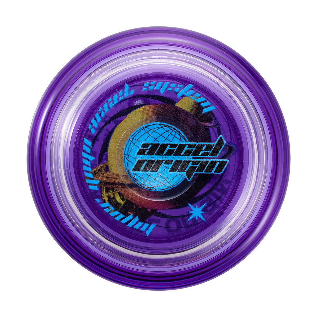 Bandai 60005 Accel Hyper Yo Violet, Skill Game, Optimal JoJo for Children from 8 Years, with its Accel System, Test All Trick