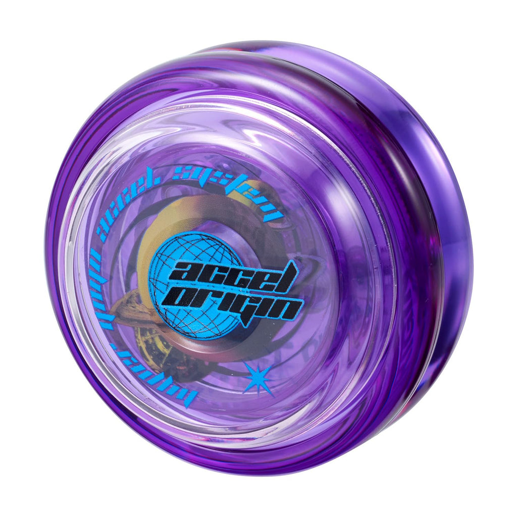 Bandai 60005 Accel Hyper Yo Violet, Skill Game, Optimal JoJo for Children from 8 Years, with its Accel System, Test All Trick