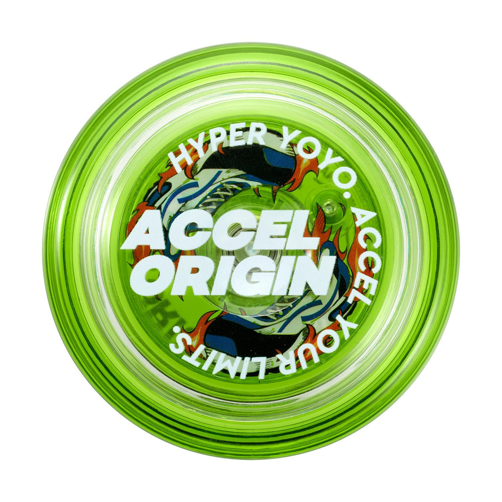 Bandai 60008 Accel Hyper Lime Green Yoyo, Skill Game