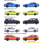 Mercedes-AMG 5 Pieces Giftpack die cast Collection Vehicles to Display and Play