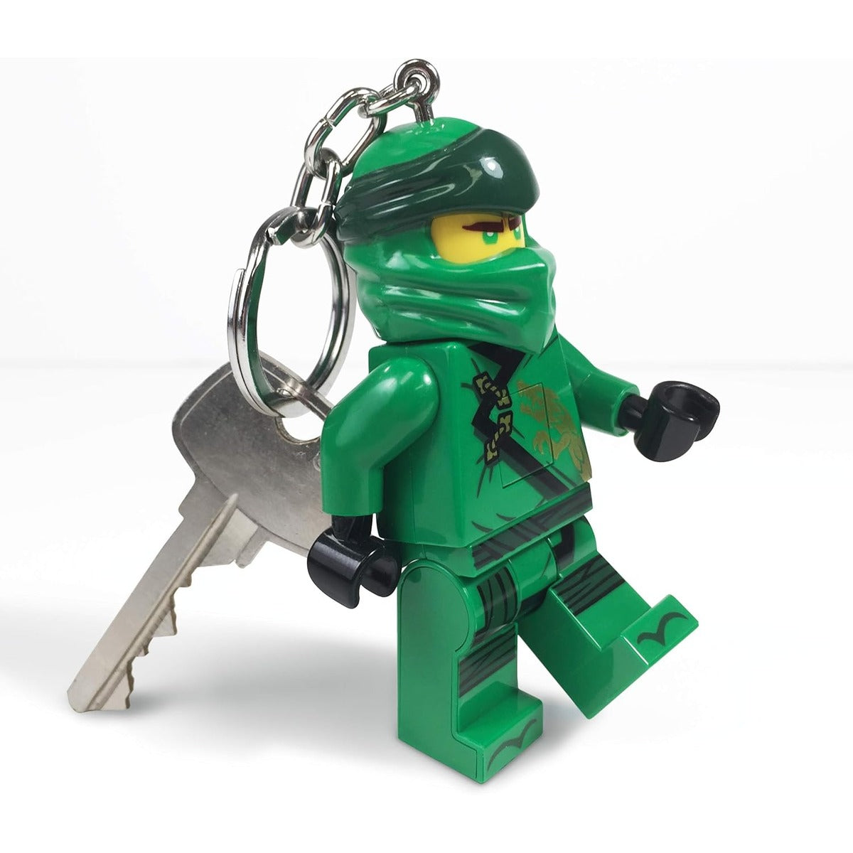 LEGO Ninjago Large 3 Inch Tall Figure Keychain Light - Lloyd (KE150H)