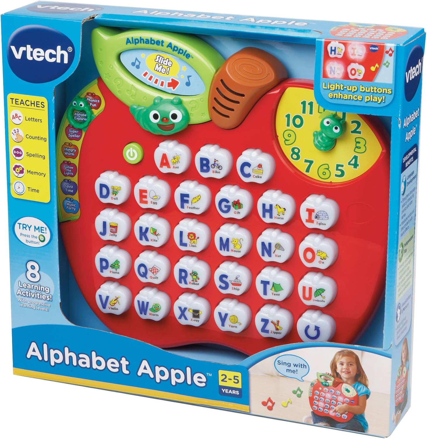 VTech Alphabet Apple Standard Packaging