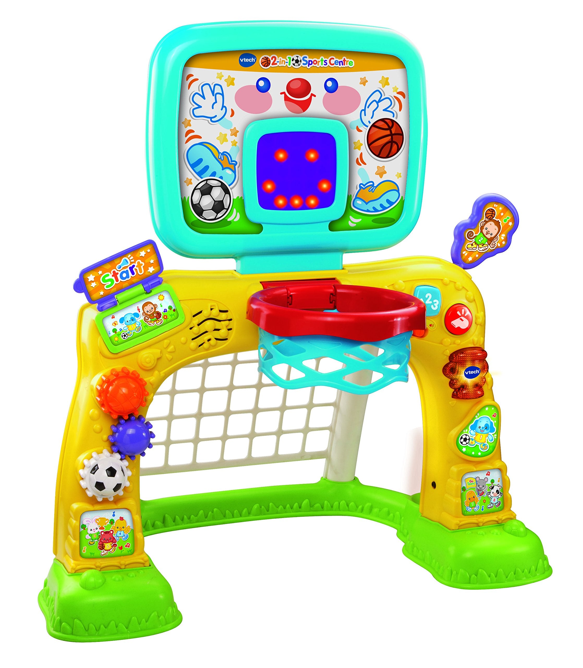 VTech 2-in-1 Sports Centre, Baby Interactive Toy with Colours and Sounds