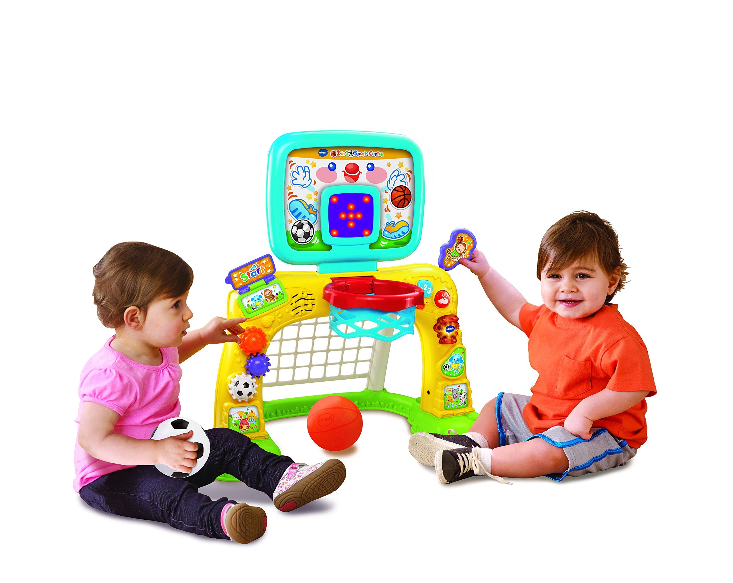 VTech 2-in-1 Sports Centre, Baby Interactive Toy with Colours and Sounds