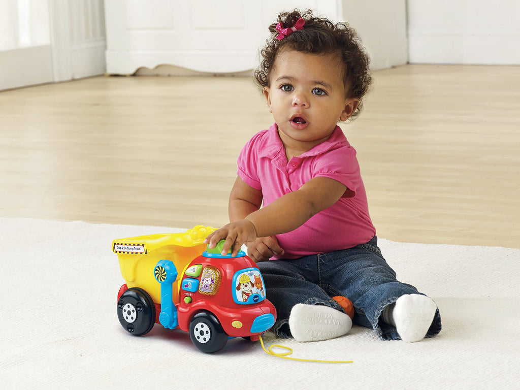 VTech Put and Take Dumper Truck, Baby Interactive Toys for Toddlers