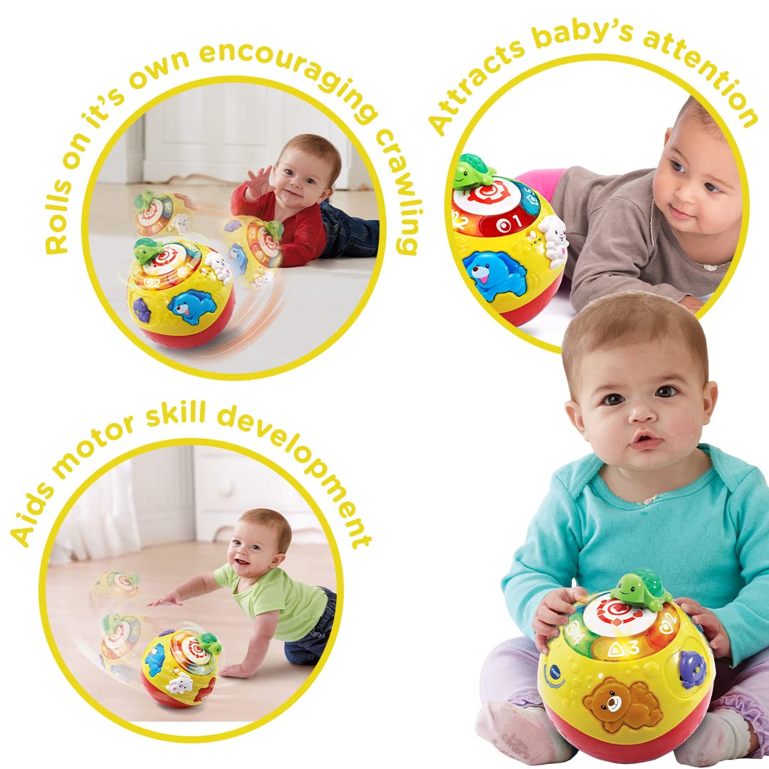 VTech Crawl & Learn Bright Lights Ball for 6 - 36 Months, English Version
