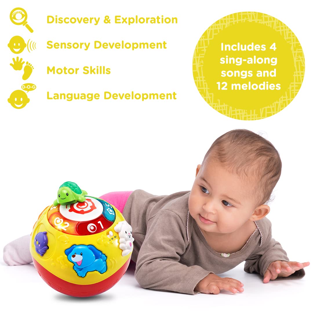 VTech Crawl & Learn Bright Lights Ball for 6 - 36 Months, English Version