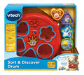 VTech Sort and Discover Drum, Musical Toy with Learning Games, Interactive Toy Suitable for Boys and Girls Aged 12 Months &amp; Over