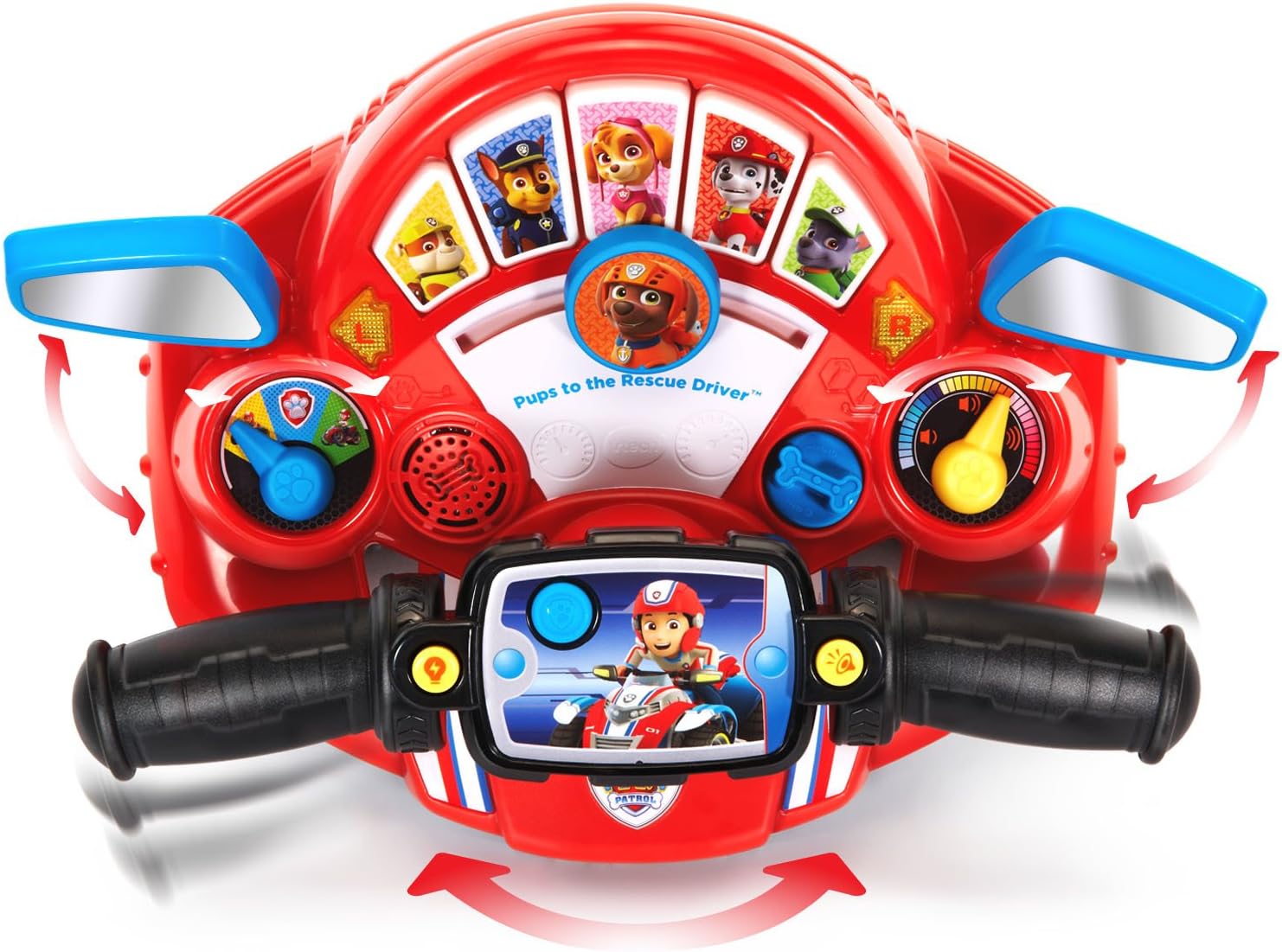 VTech Paw Patrol Pups to The Rescue Driver, Red Pups Retail_Packaging